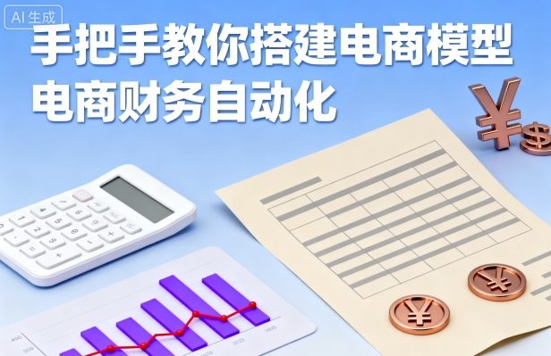 手把手教你搭建电商模型-电商财务自动化-资源大汇总