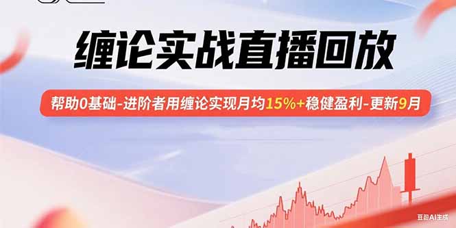 缠论实战直播回放：帮助0基础-进阶者用缠论实现月均15%+稳健盈利-更新9月-资源大汇总