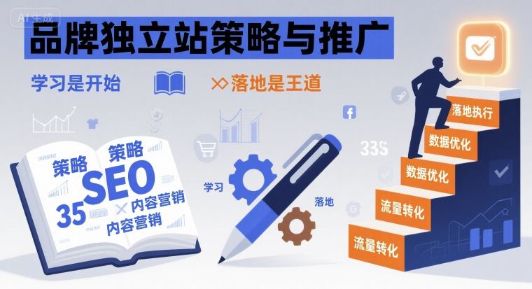 品牌独立站策略与推广，学习是开始，落地是王道-资源大汇总