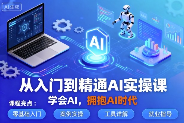 从入门到精通AI实操课，学会AI，拥抱AI时代-资源大汇总