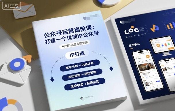 公众号运营高阶课，打造一个优质IP公众号-资源大汇总