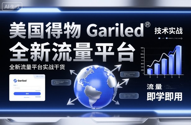 美国得物Gariled技术实战，全新流量平台​实战干货，即学即用-资源大汇总