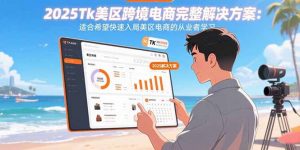 2025Tk美区跨境电商完整解决方案：适合希望快速入局美区电商的从业者学习-资源大汇总