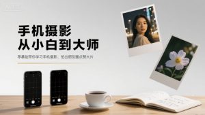 手机摄影从小白到大师，零基础带你学习手机摄影，拍出朋友圈点赞大片-资源大汇总