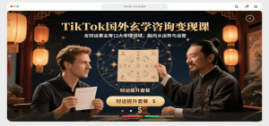 TikTok国外玄学咨询变现课，含财运事业等12大命理领域，融风水运势与运营-资源大汇总