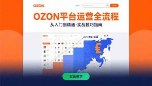 OZON平台运营全流程：快速掌握OZON从入门到精通的实战技巧-资源大汇总