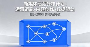 新媒体高薪升核计划:运营逻辑-内容创作-数据驱动,提升200%的职场突破-资源大汇总